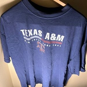 NCAA M&O Knits Men’s Texas A&M Benn There Done That Tee Color Blue Size XL